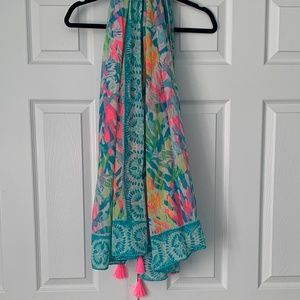 Lilly Pulitzer cotton scarf